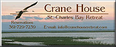 Crane House Retreat in Rockport, TX